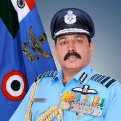 Air Chief Marshal Rakesh Kumar Singh Bhadauria PVSM AVSM VM ADC (V)